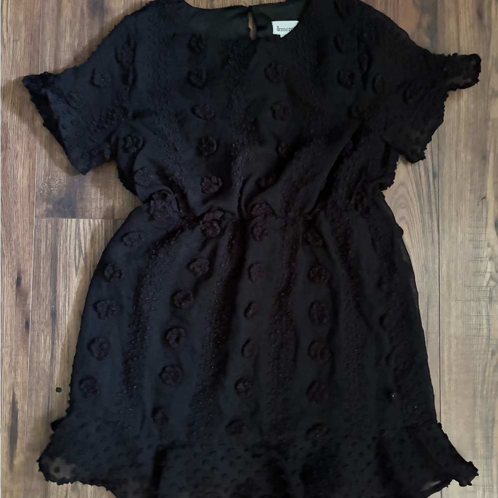 Elegant Black Mini Dress